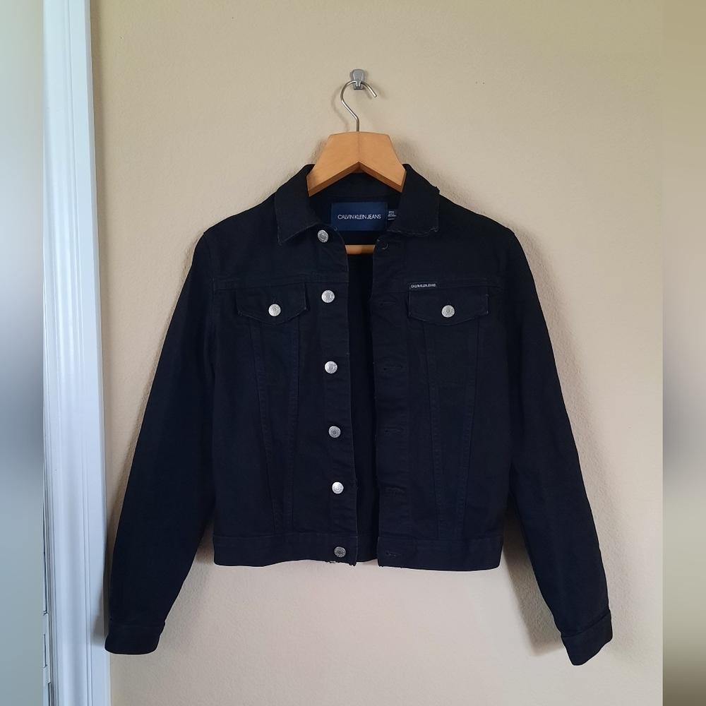 Calvin Klein Black Denim Jacket